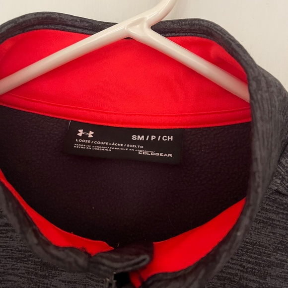 Under Armour 1/4 zip Jacket Loose Men’s S - Picture 4 of 12